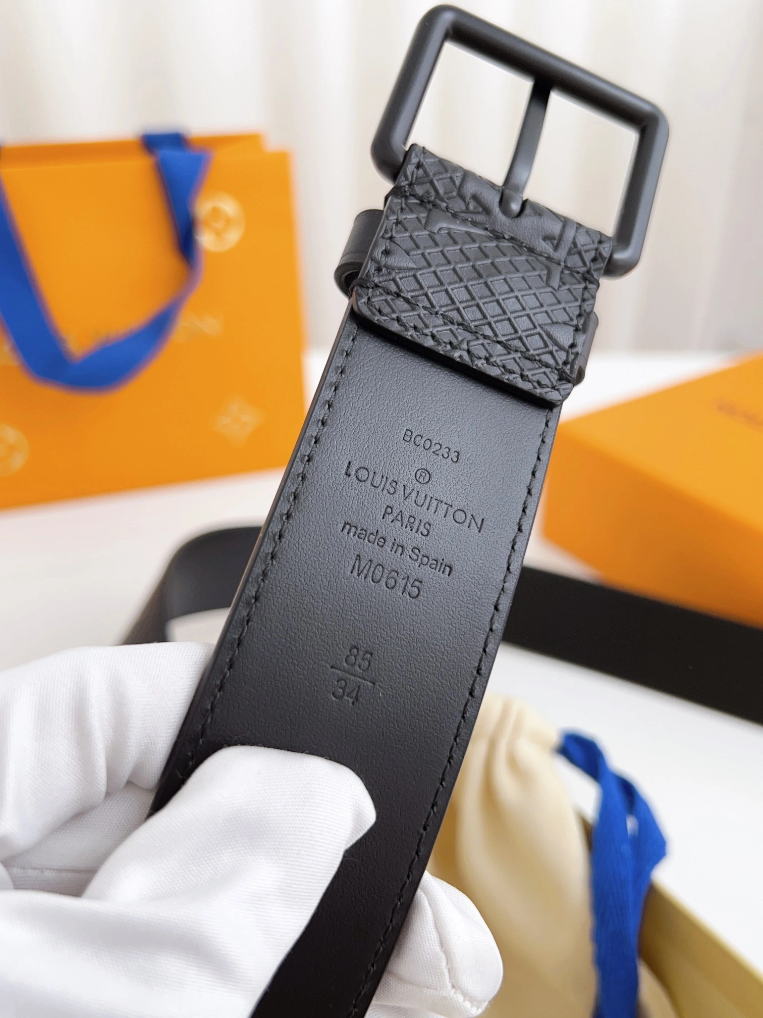 Barbara-- M0615U Calfskin 4.0cm item:D-S378A2006R